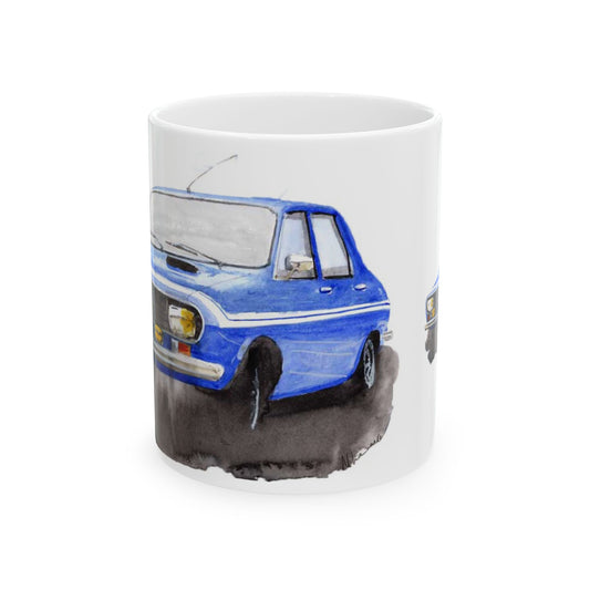 Renault 12 Gordini watercolour art Coffee Mug - Original Hand-Painted Art