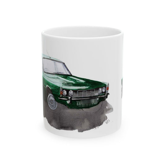 Rover p6 Coffee Mug - Original Hand-Painted Art