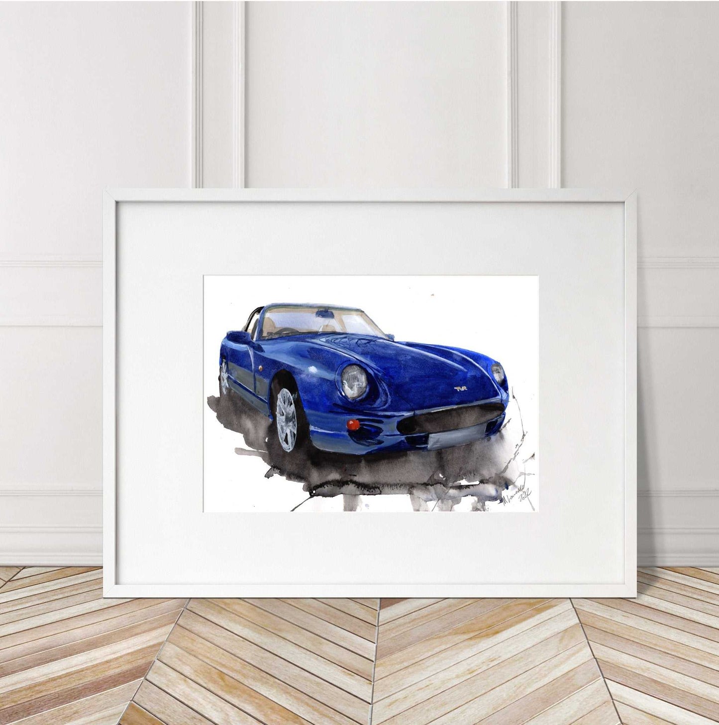 TVR Chimaera Painting Limited Print ArtbyMyleslaurence