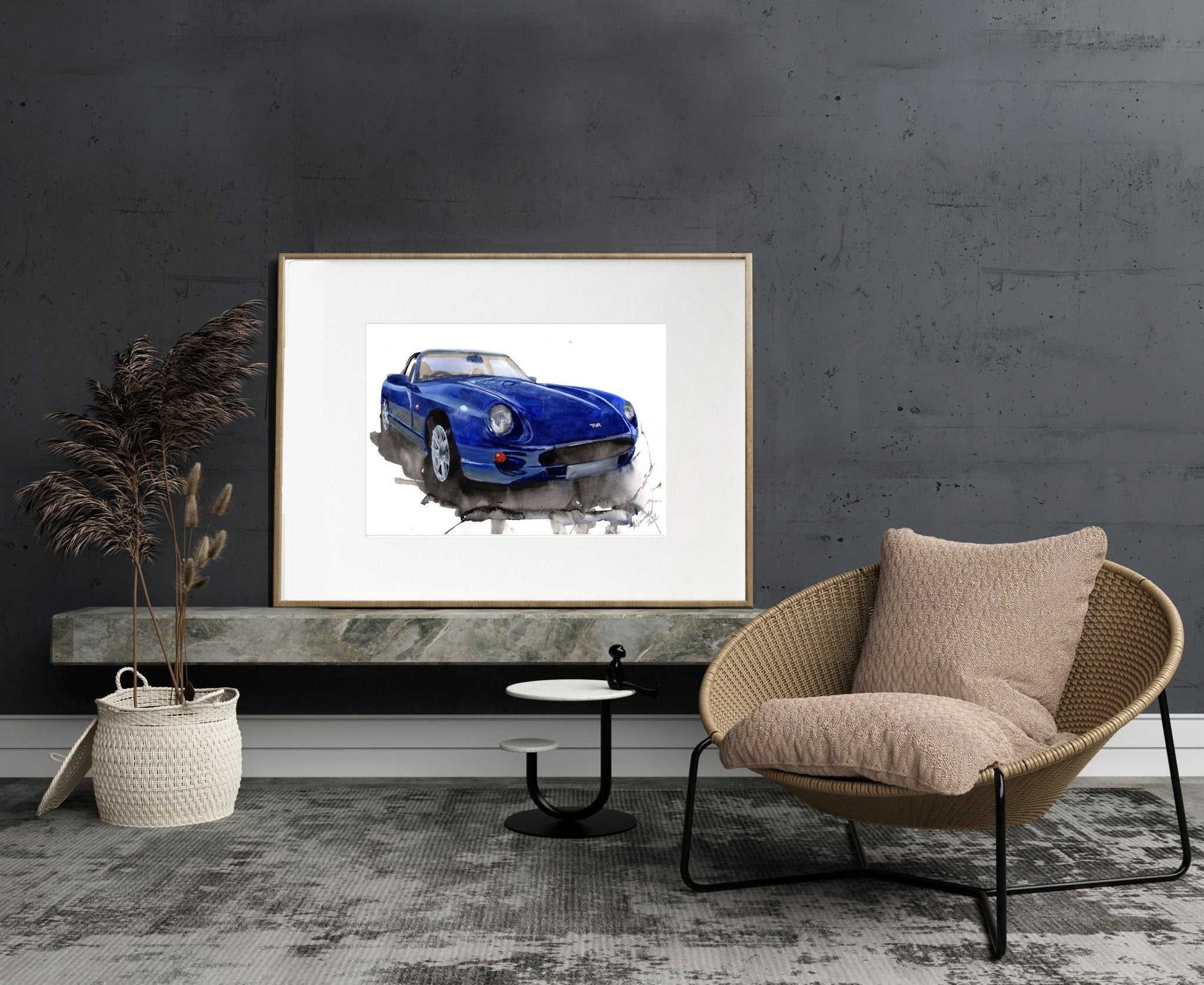 TVR Chimaera Painting Limited Print ArtbyMyleslaurence