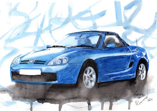 MGF Watercolour Painting Limited Print